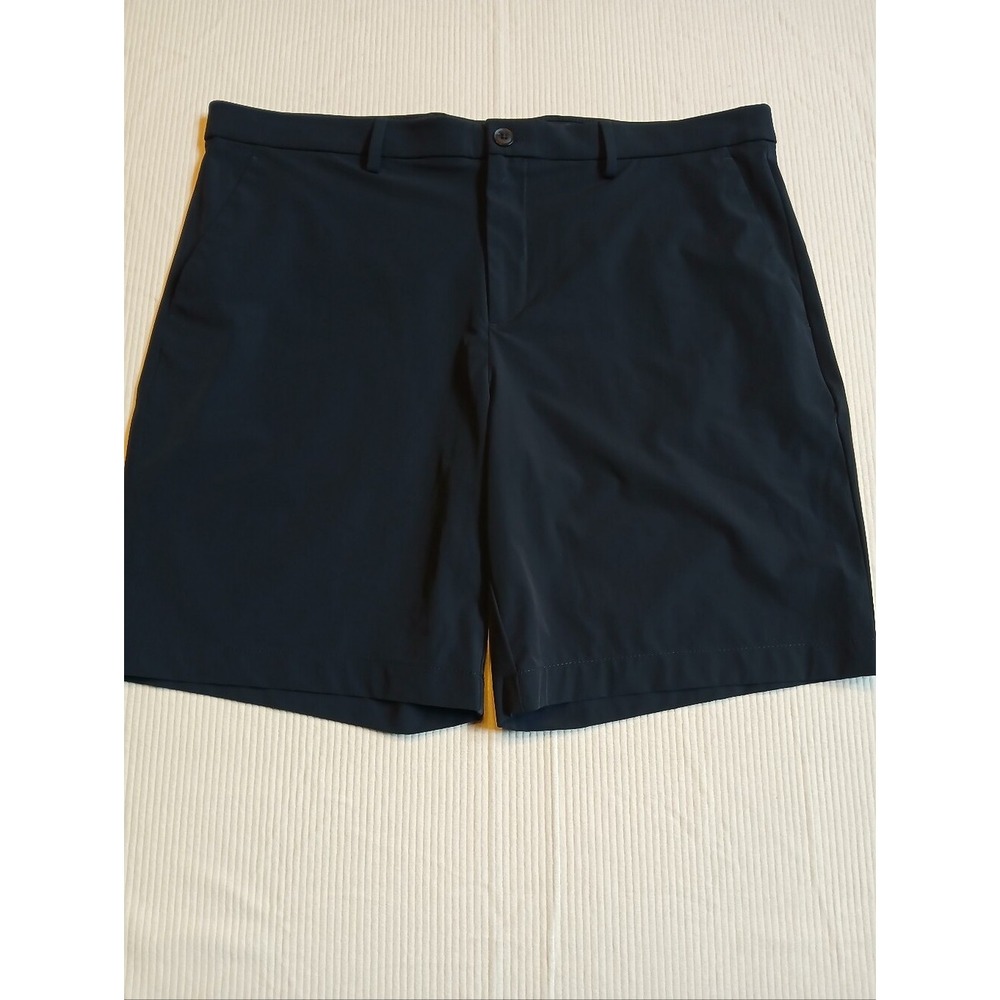 Perry Ellis Portfolio Mens Navy Blue Stretch Performance Golf Shorts Size 38